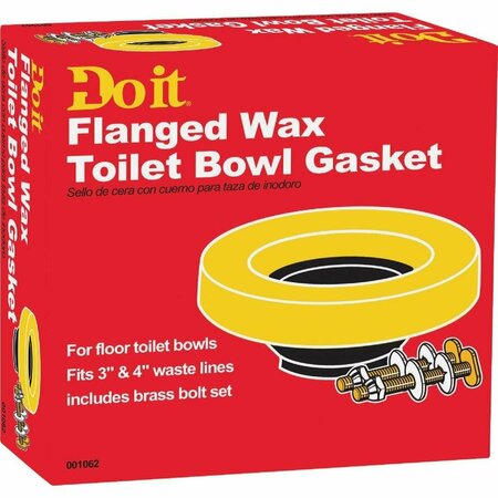 ALL-SOURCE No Seep Flanged Wax Toilet Bowl Gasket 001062